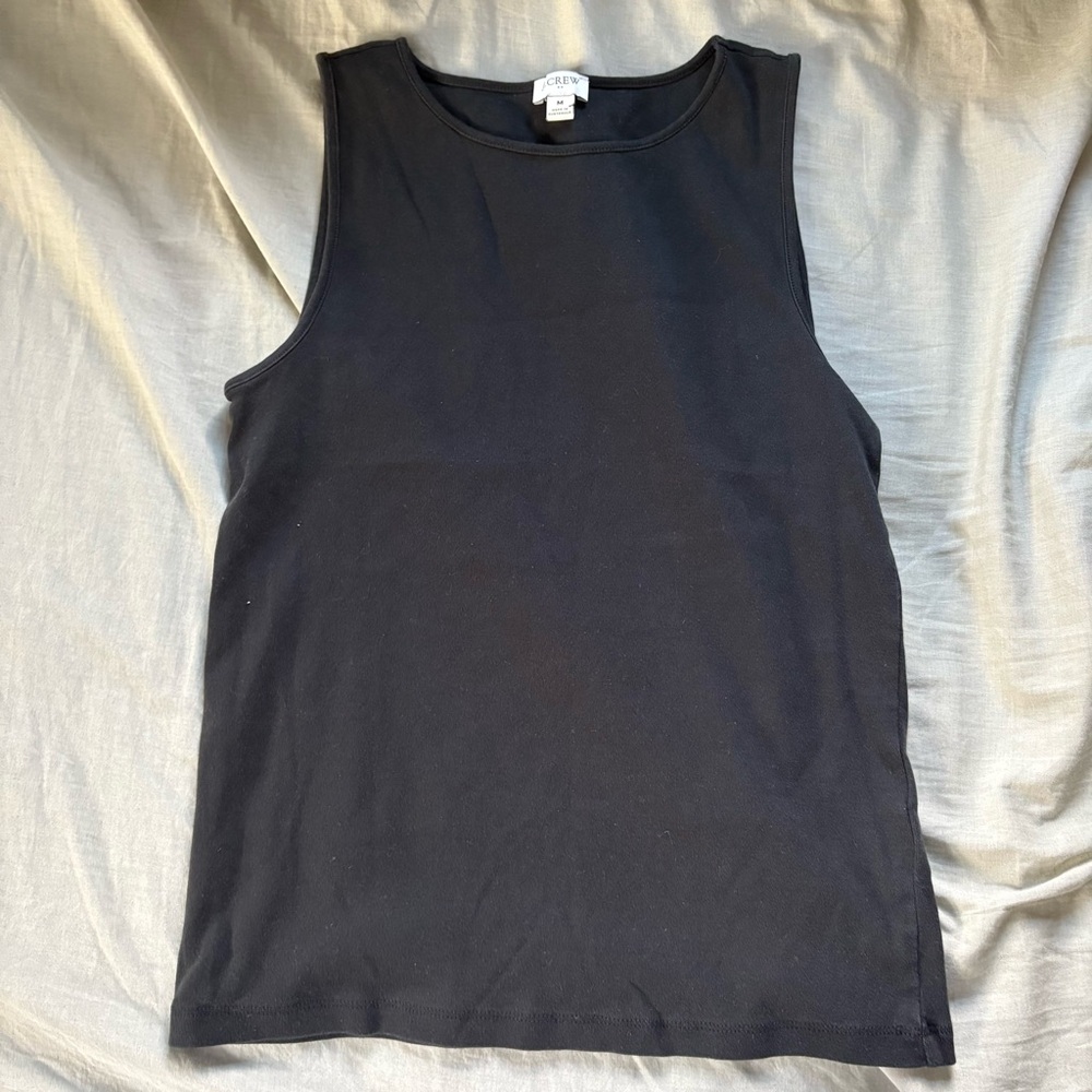 J. Crew Black Tank Top
